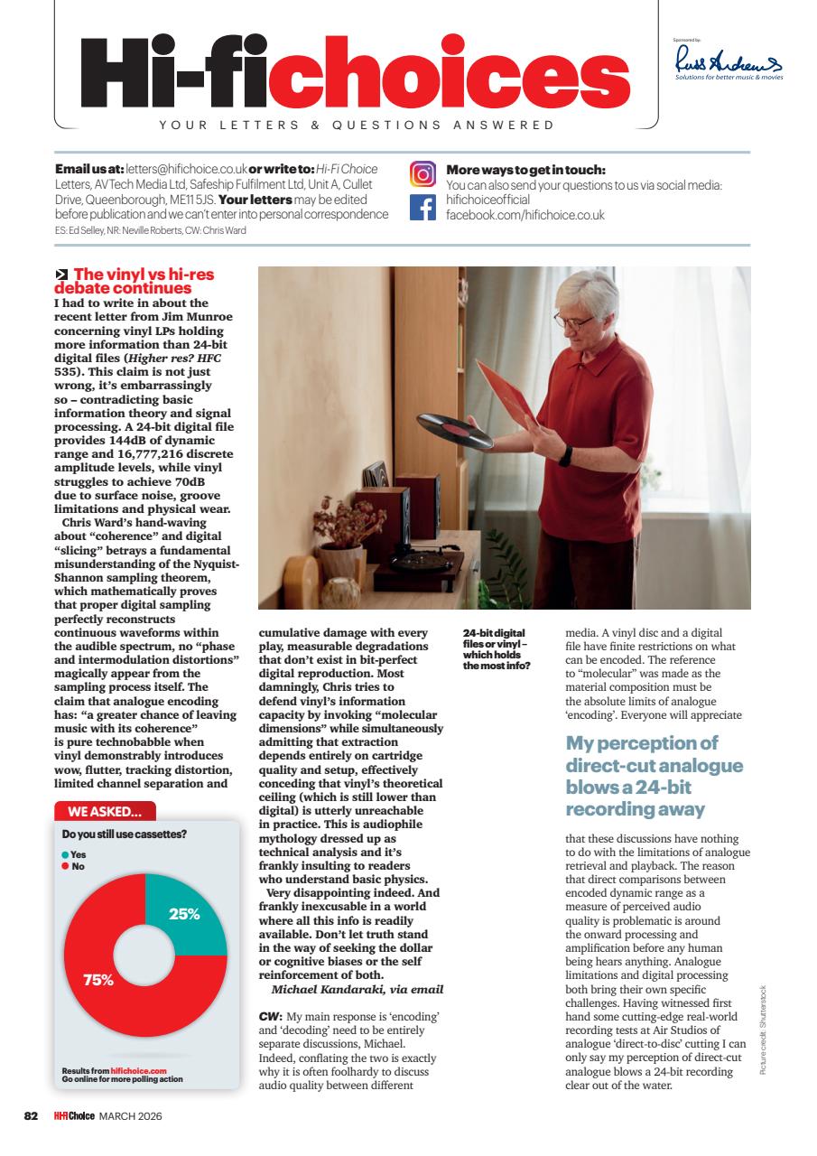 Hi-Fi Choice Preview Pages