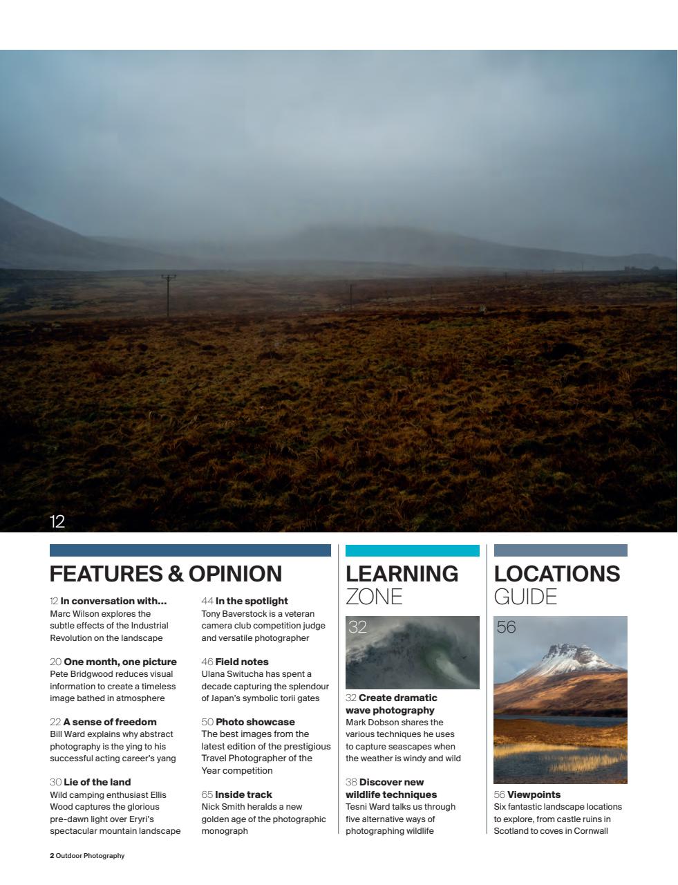 Outdoor Photography Preview Pages