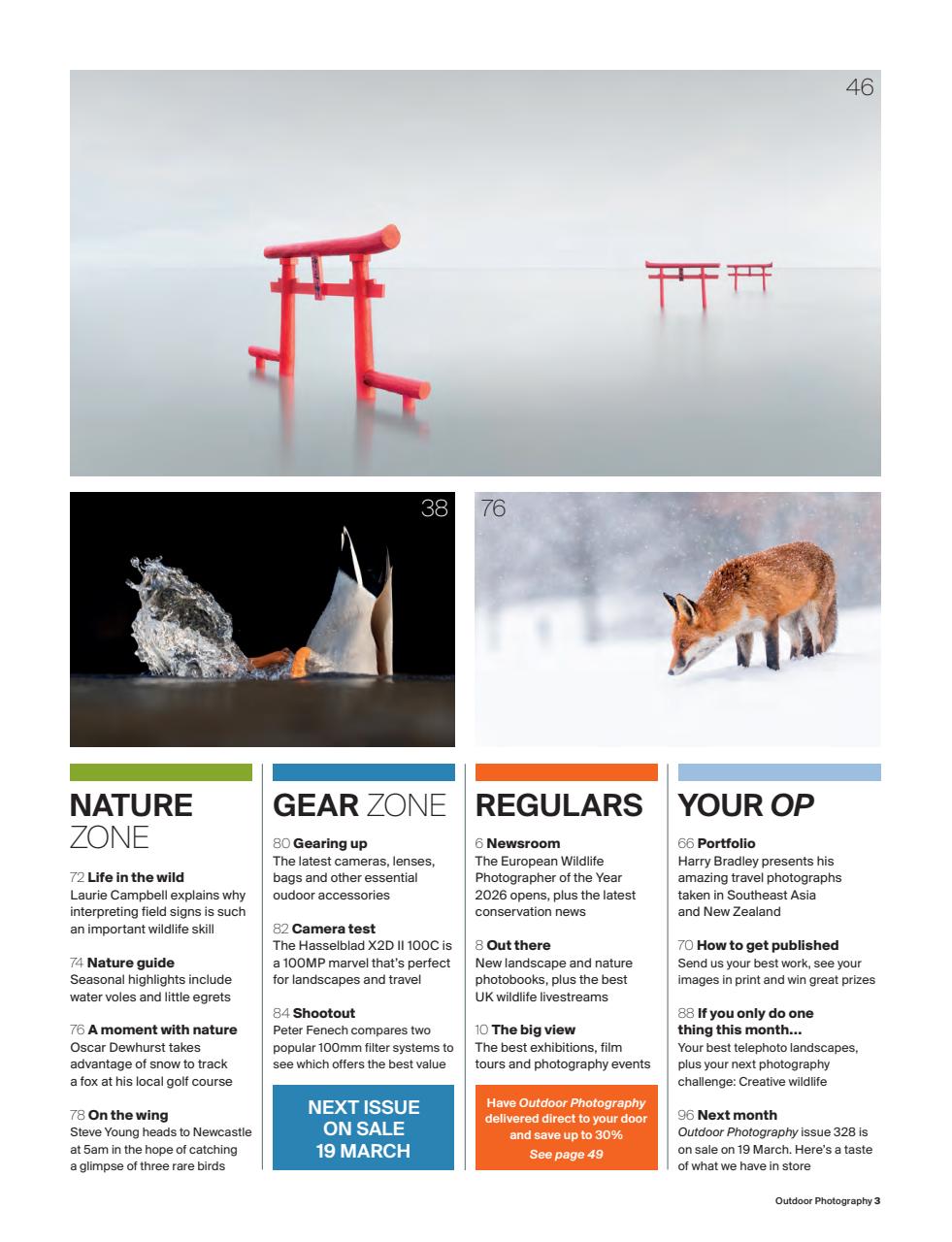 Outdoor Photography Preview Pages