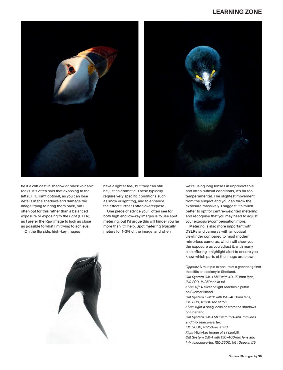 Outdoor Photography Preview Pages