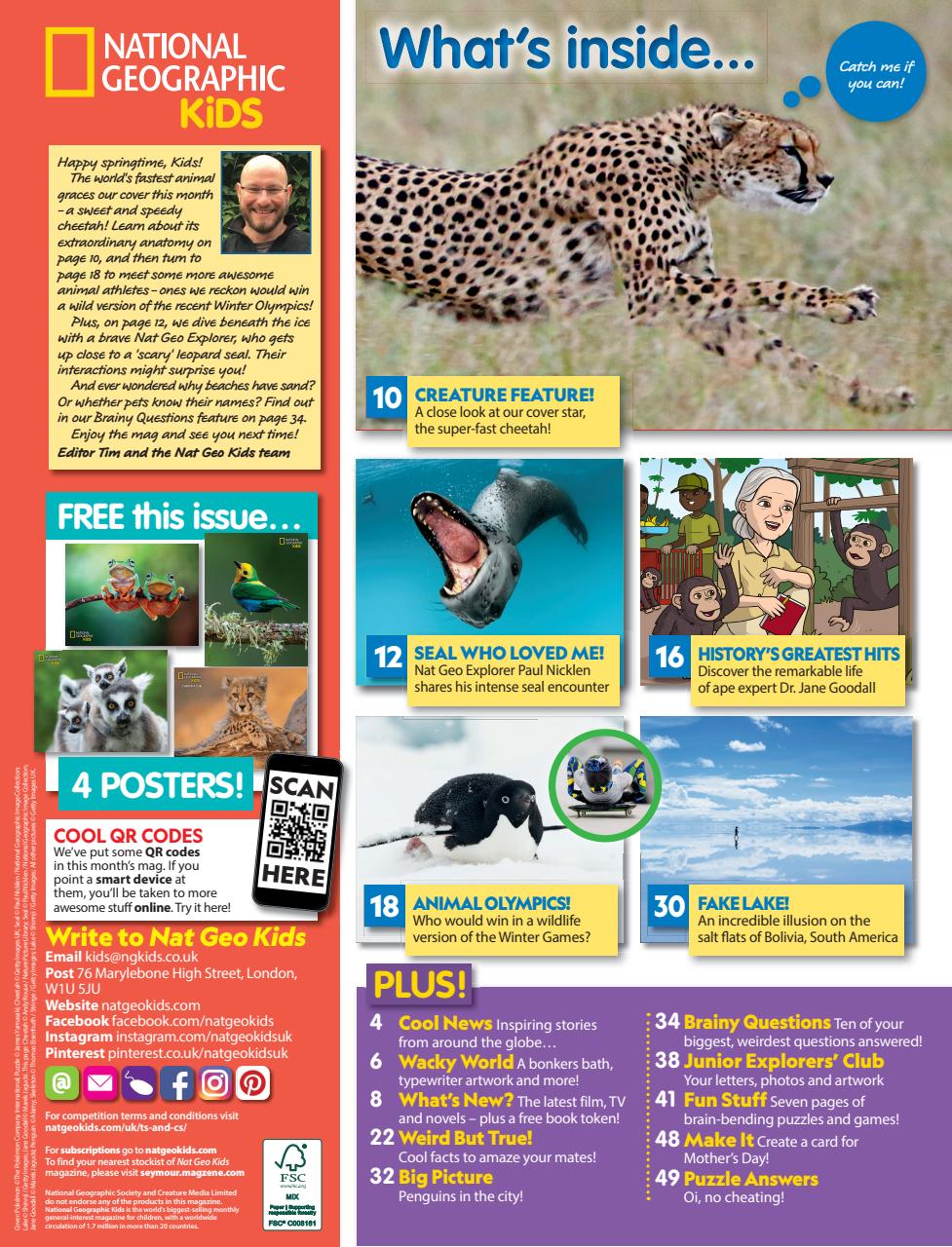 National Geographic Kids Preview Pages