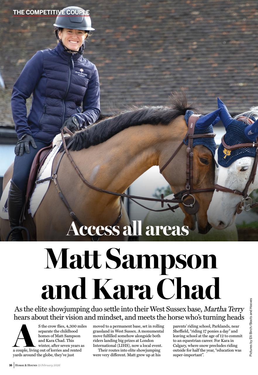 Horse & Hound Preview Pages