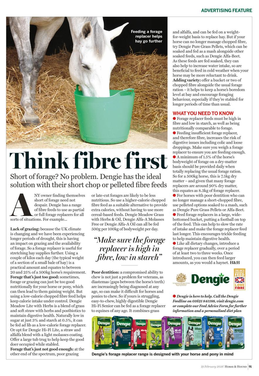 Horse & Hound Preview Pages