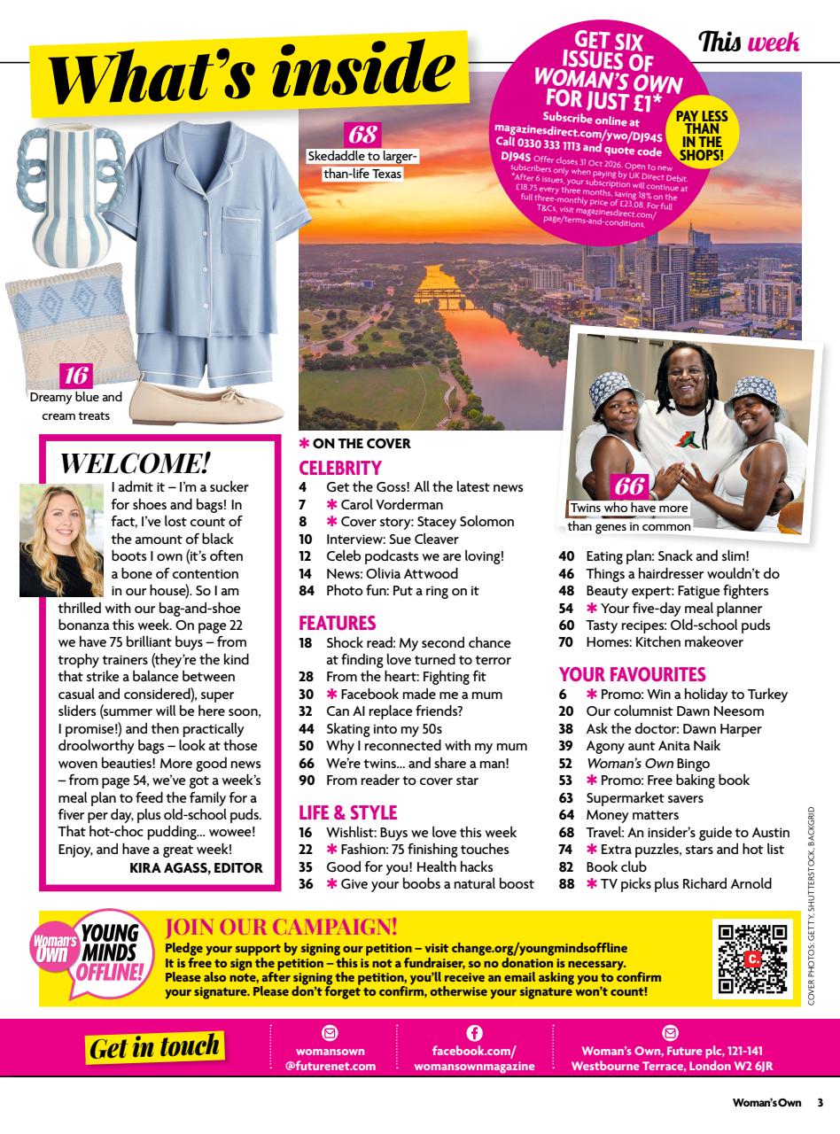 Woman's Own Preview Pages