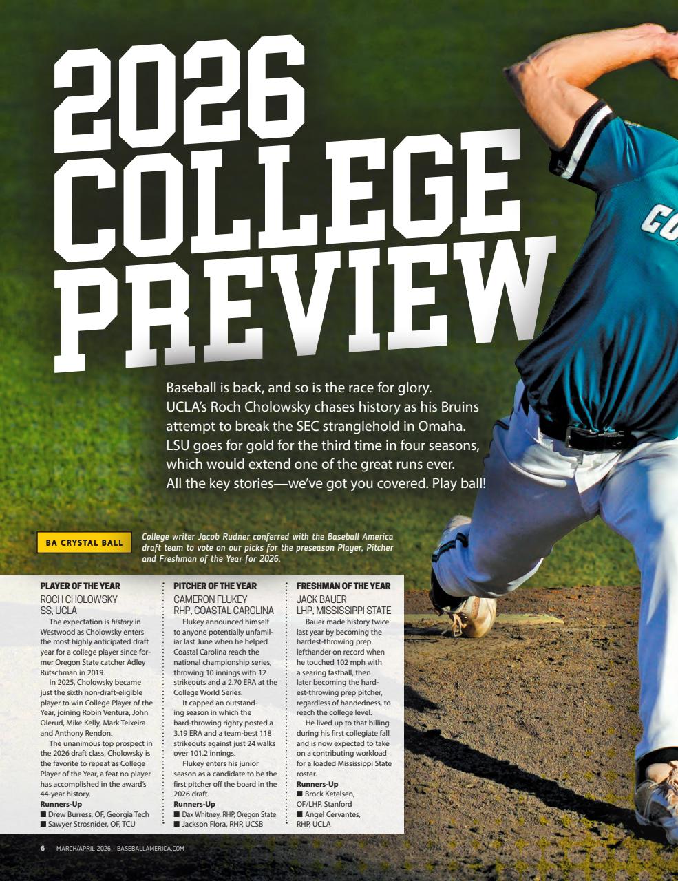 Baseball America Preview Pages