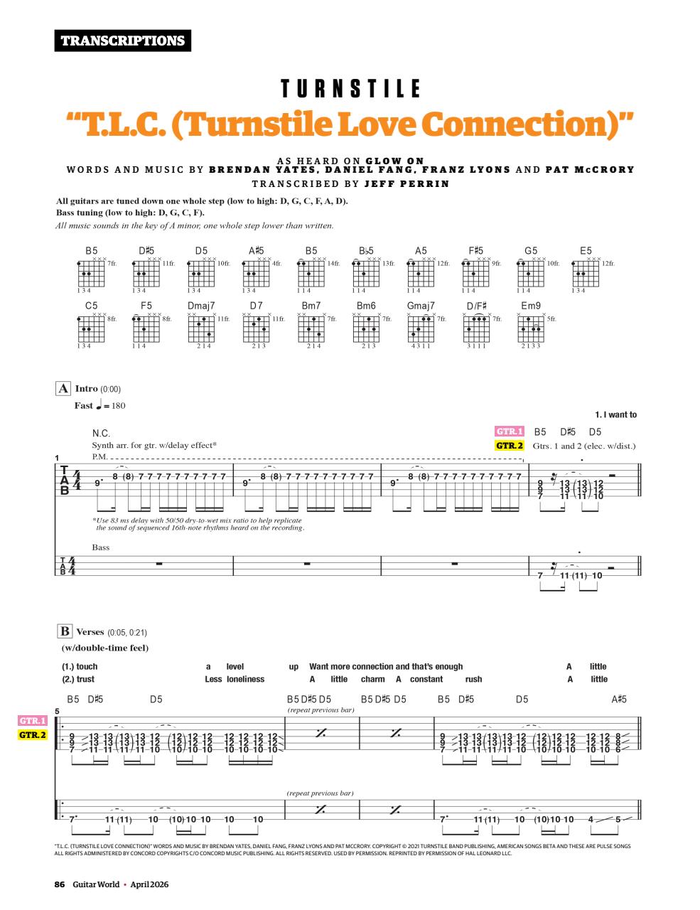 Guitar World Preview Pages