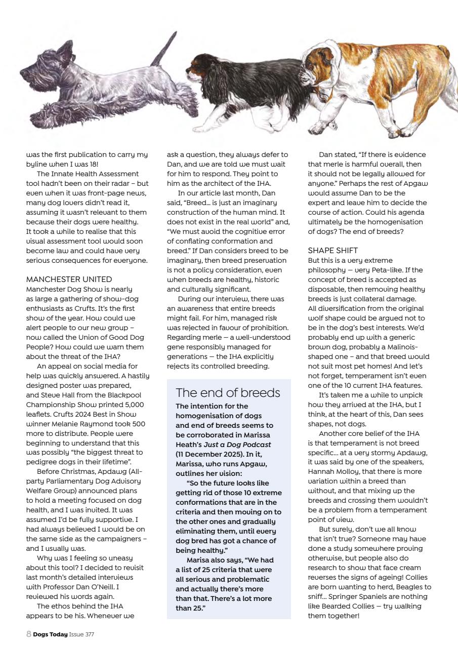 Dogs Today Magazine Preview Pages