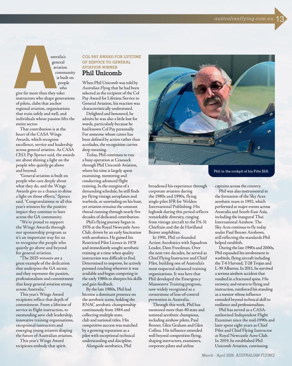 Australian Flying Preview Pages