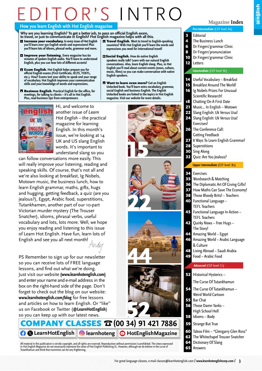 Learn Hot English Preview Pages