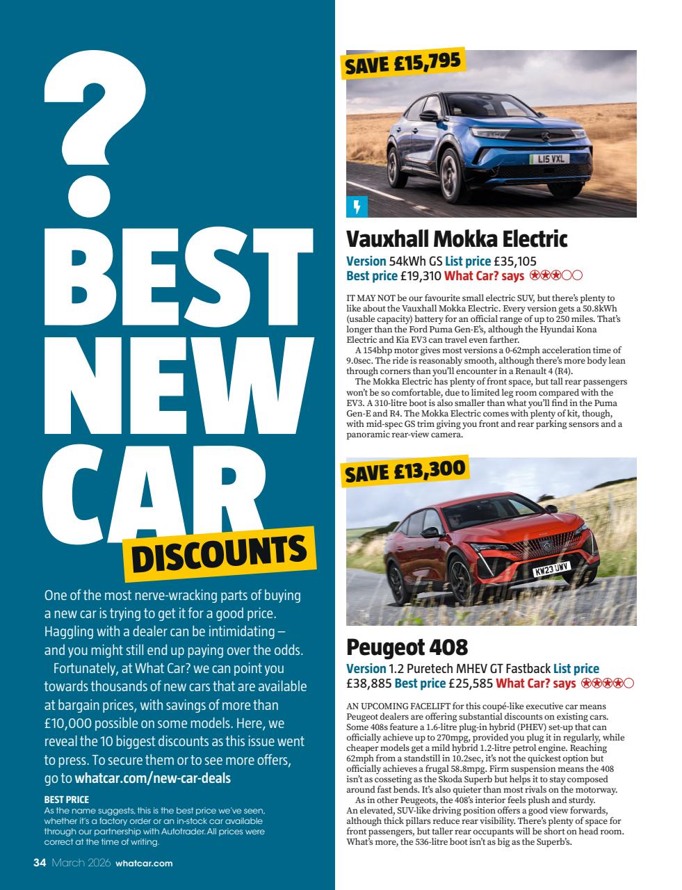 What Car? Preview Pages