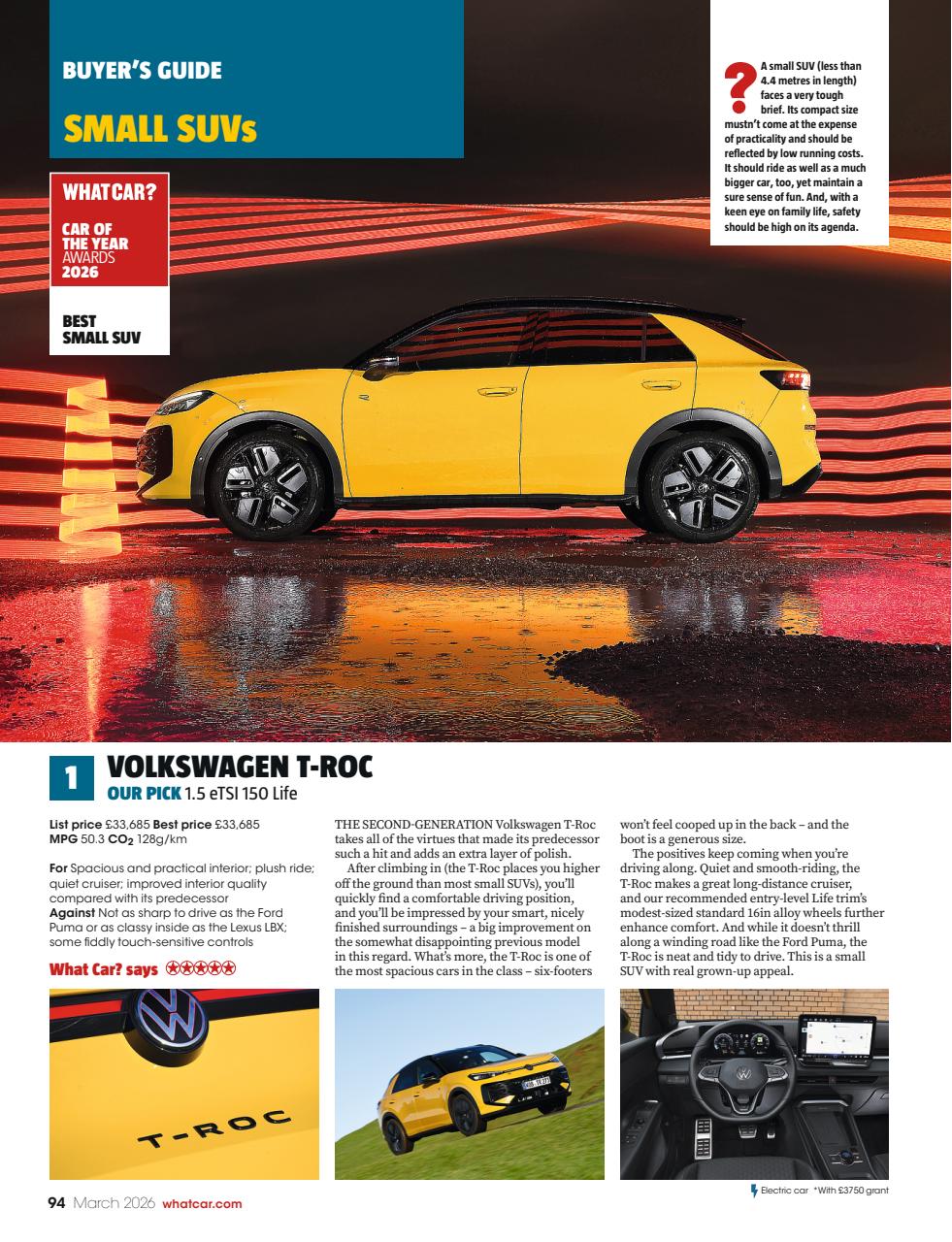 What Car? Preview Pages