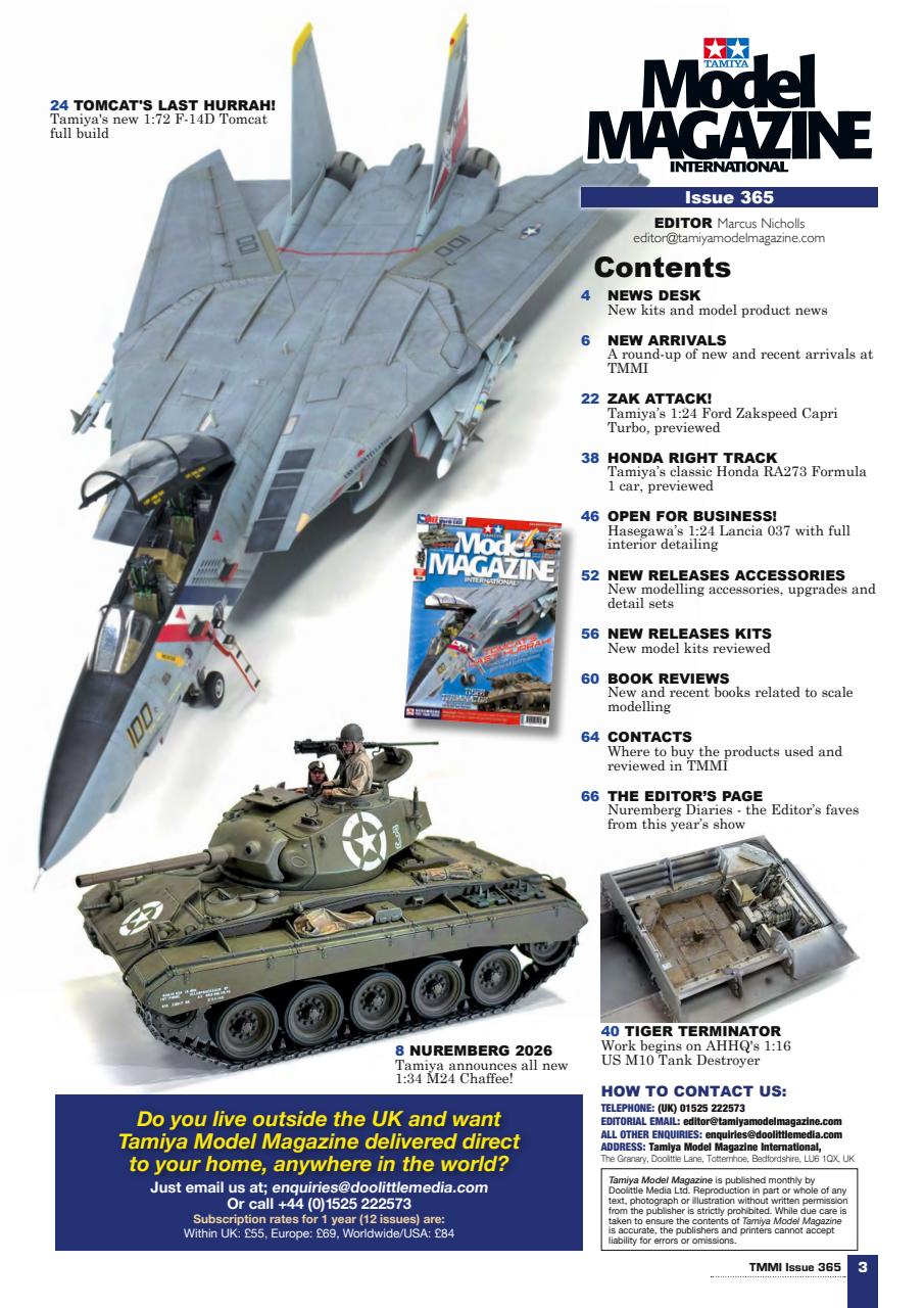Tamiya Model Magazine Preview Pages