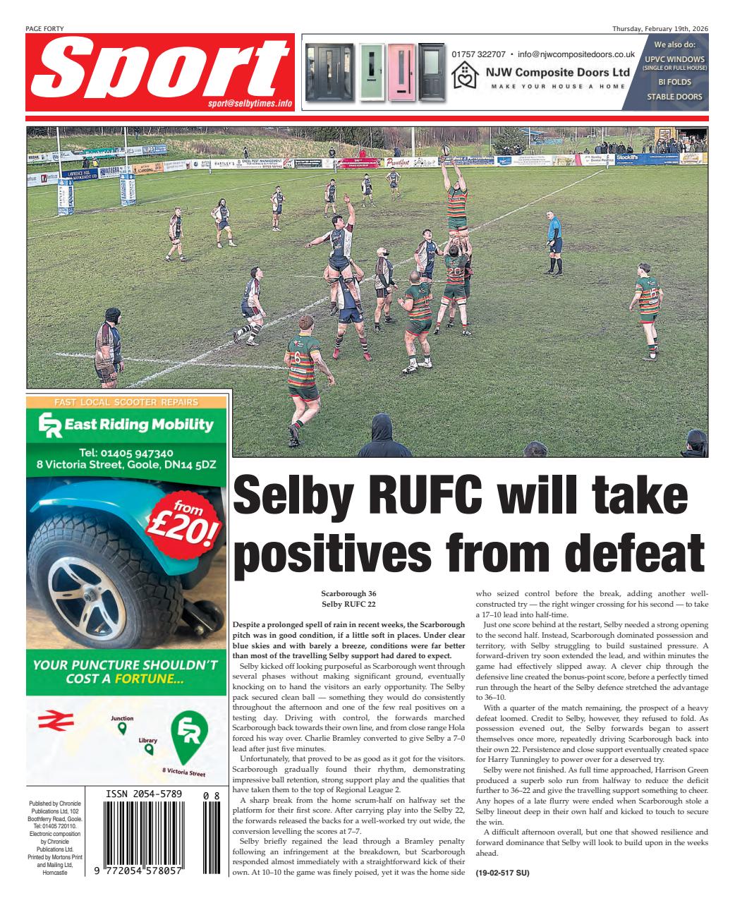 Selby Times Preview Pages