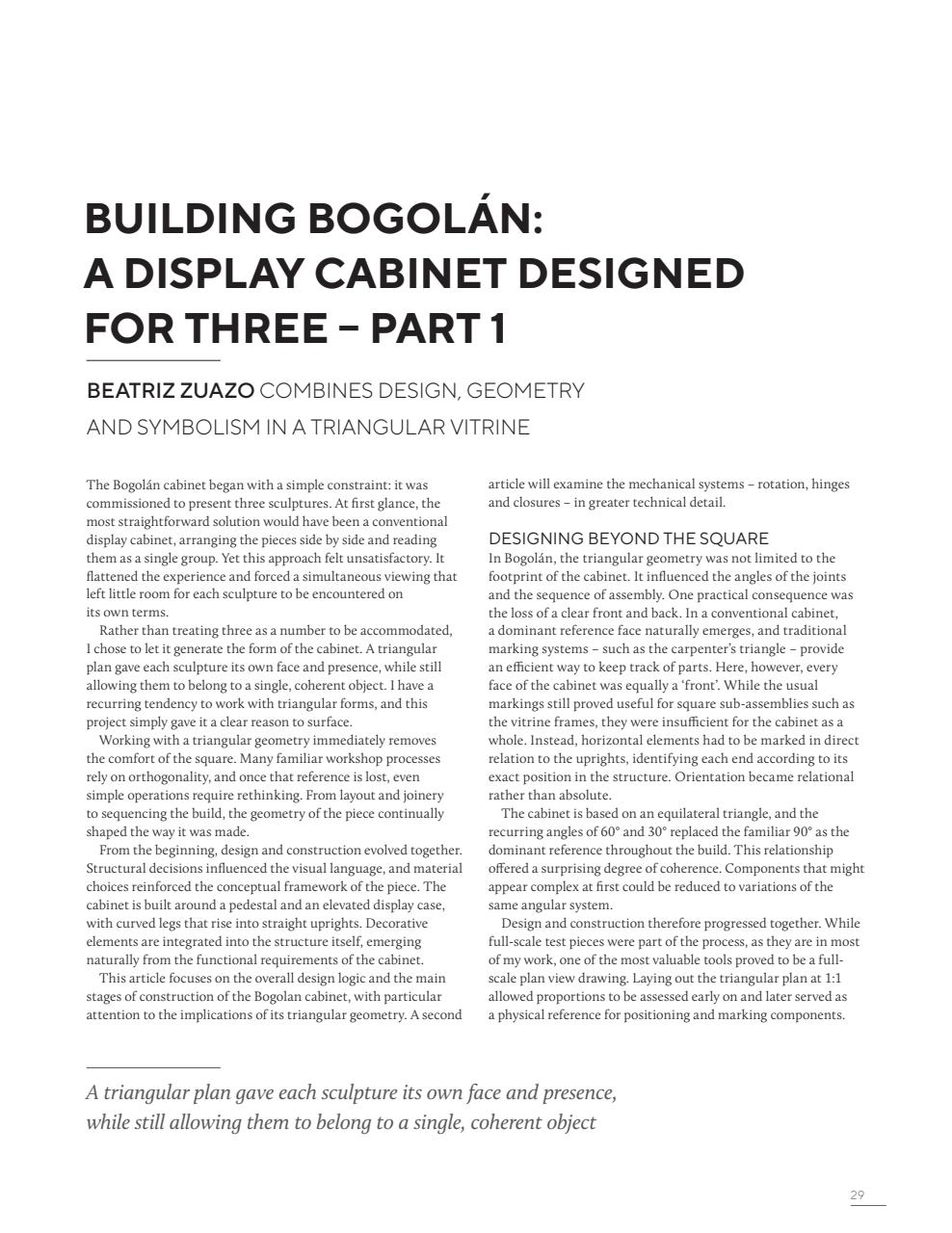 Furniture & Cabinetmaking Preview Pages