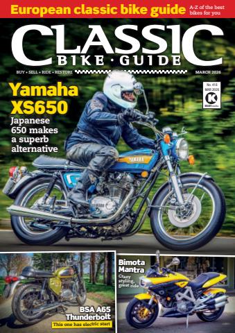 Classic Bike Guide issue Mar-26