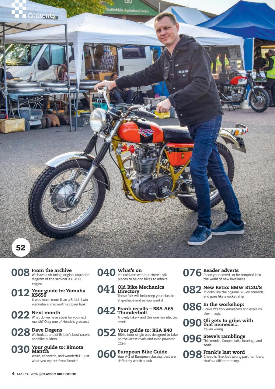 Classic Bike Guide Preview Pages