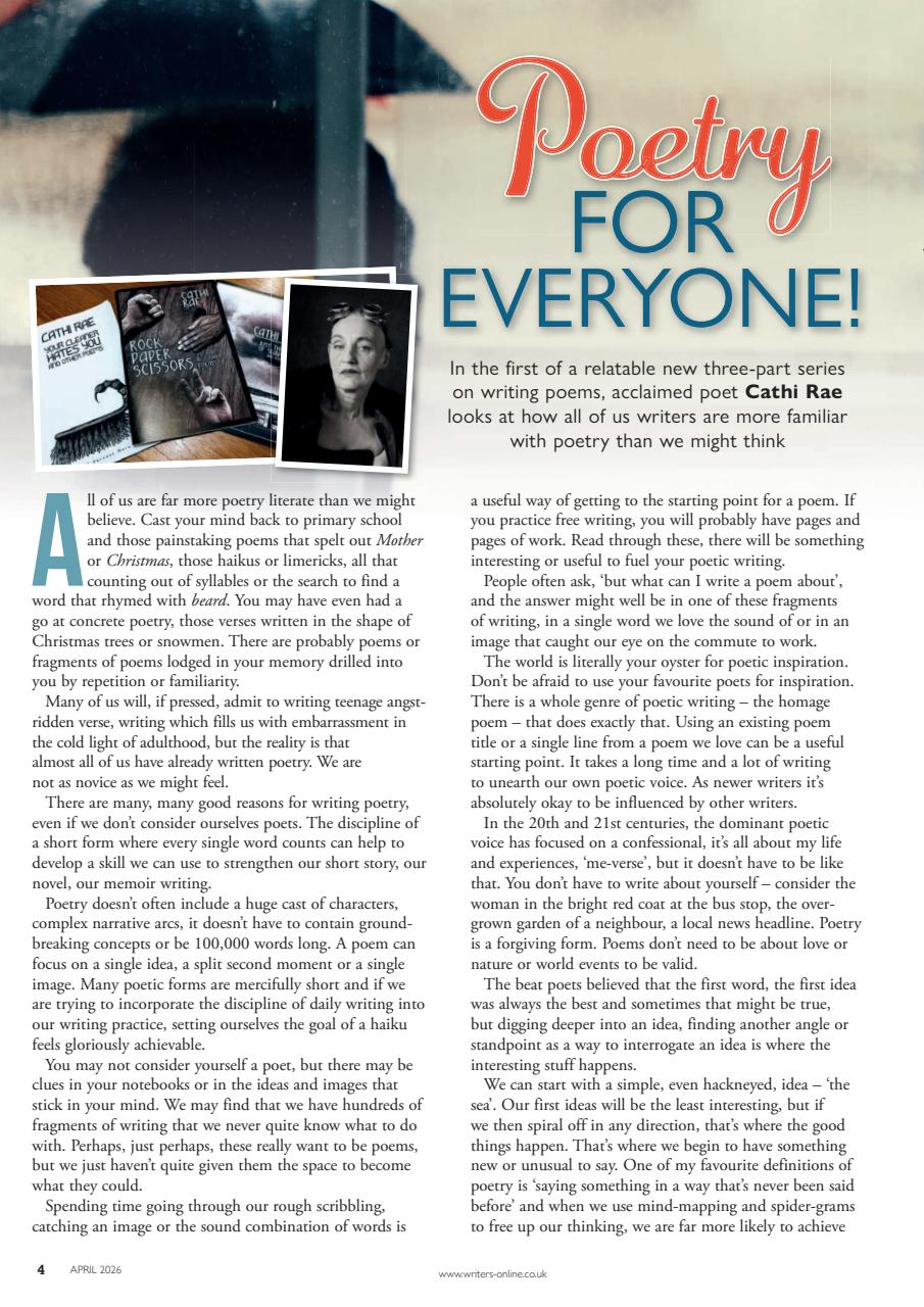 Writing Magazine Preview Pages