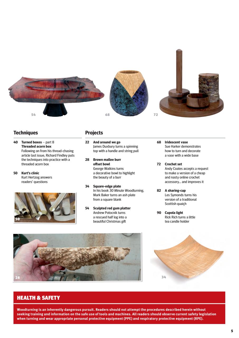 Woodturning Preview Pages