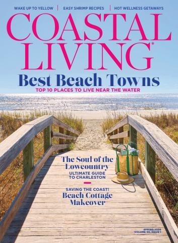 Coastal Living issue Spring 2026