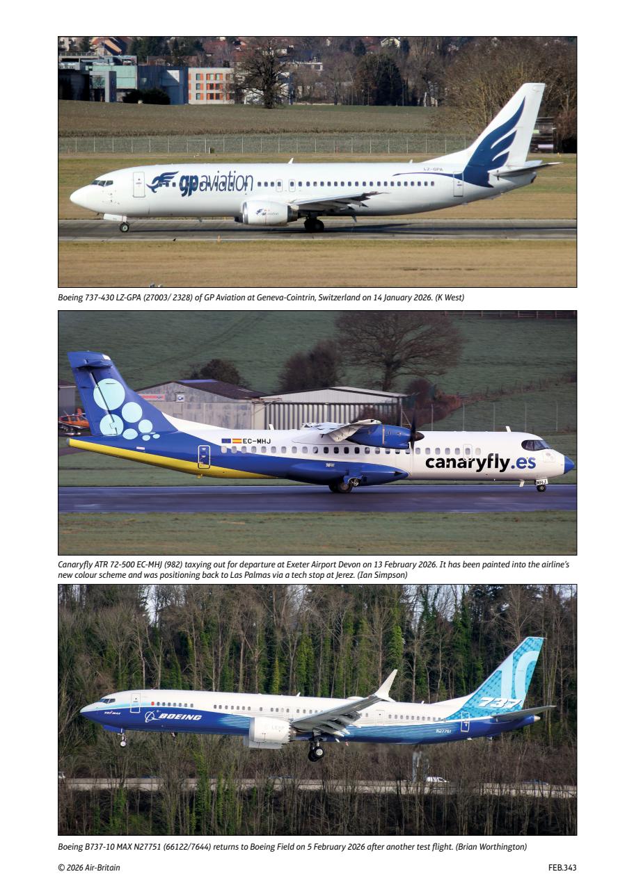 Air Britain News Preview Pages