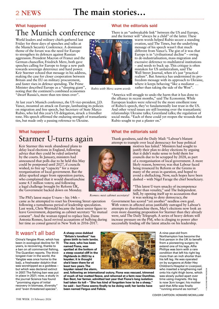 The Week Preview Pages