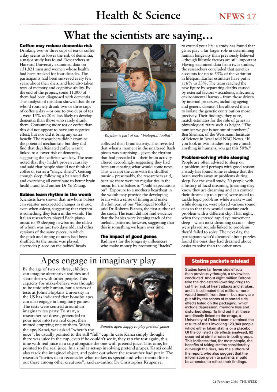 The Week Preview Pages