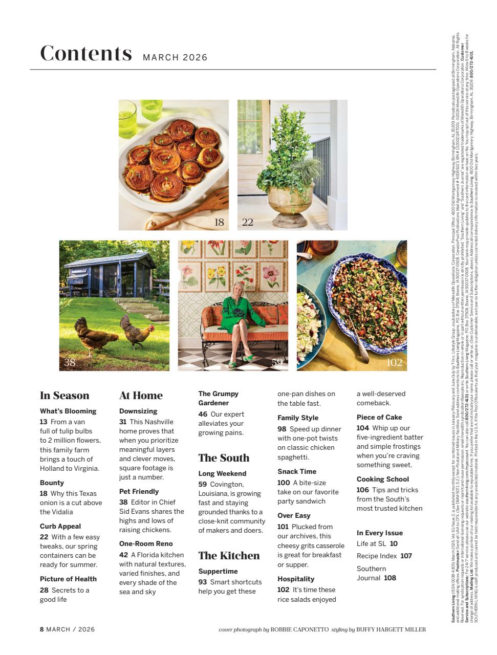 Southern Living Preview Pages