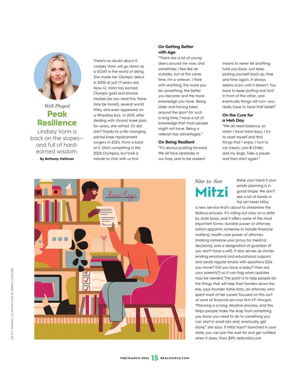 Real Simple Preview Pages