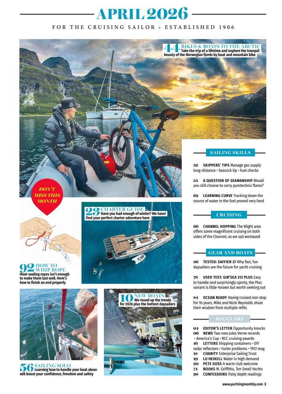 Yachting Monthly Preview Pages