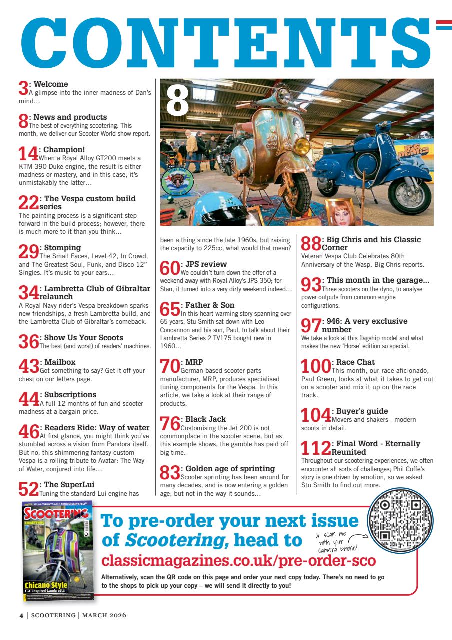 Scootering Preview Pages