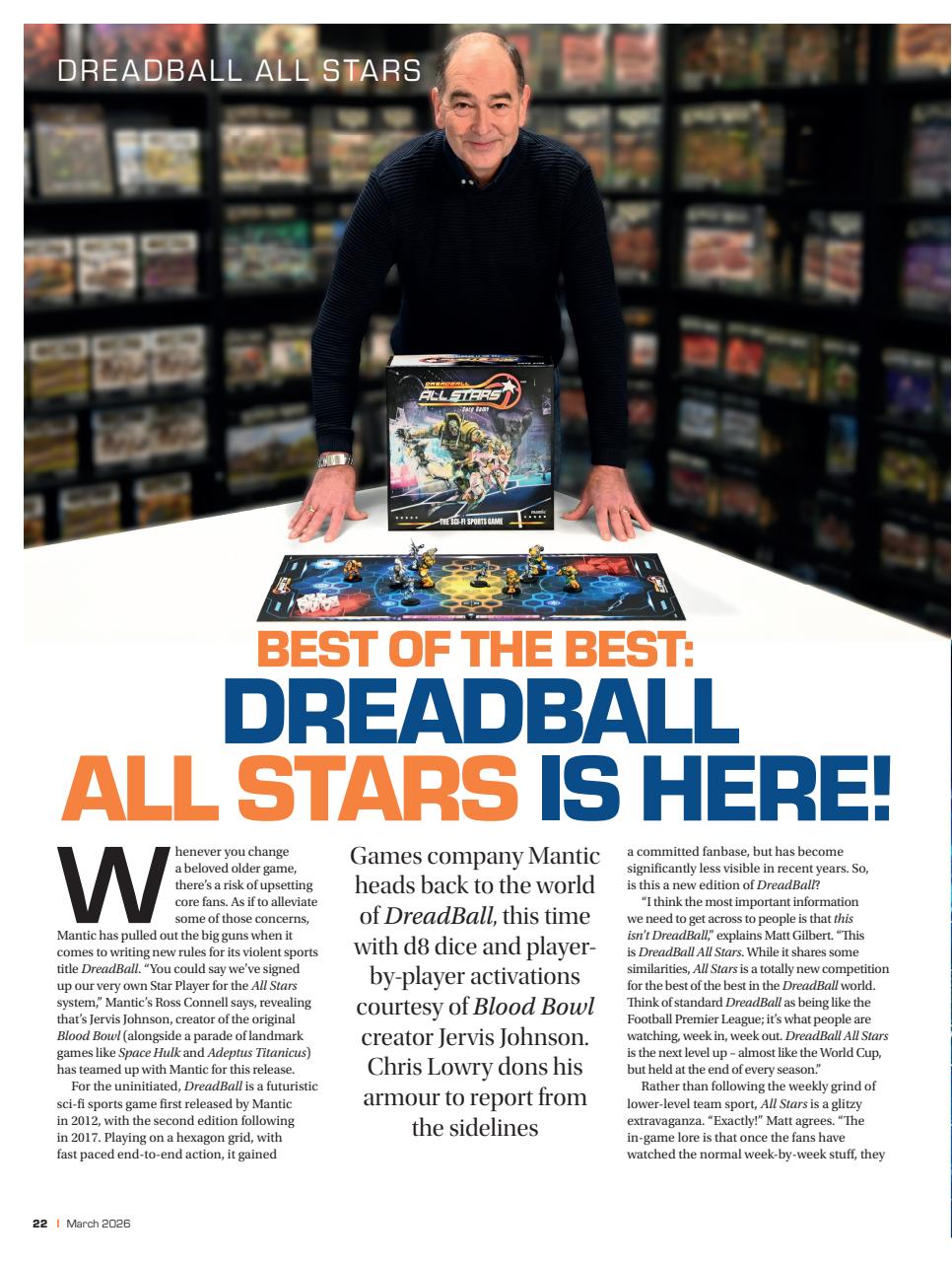 Tabletop Gaming Preview Pages