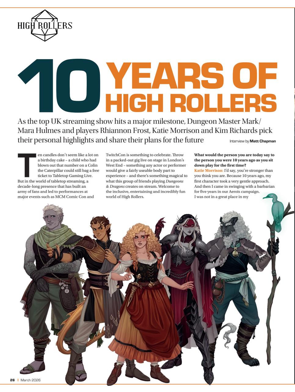 Tabletop Gaming Preview Pages