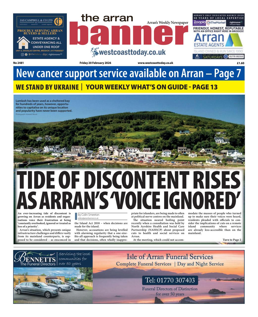 Arran Banner Preview Pages