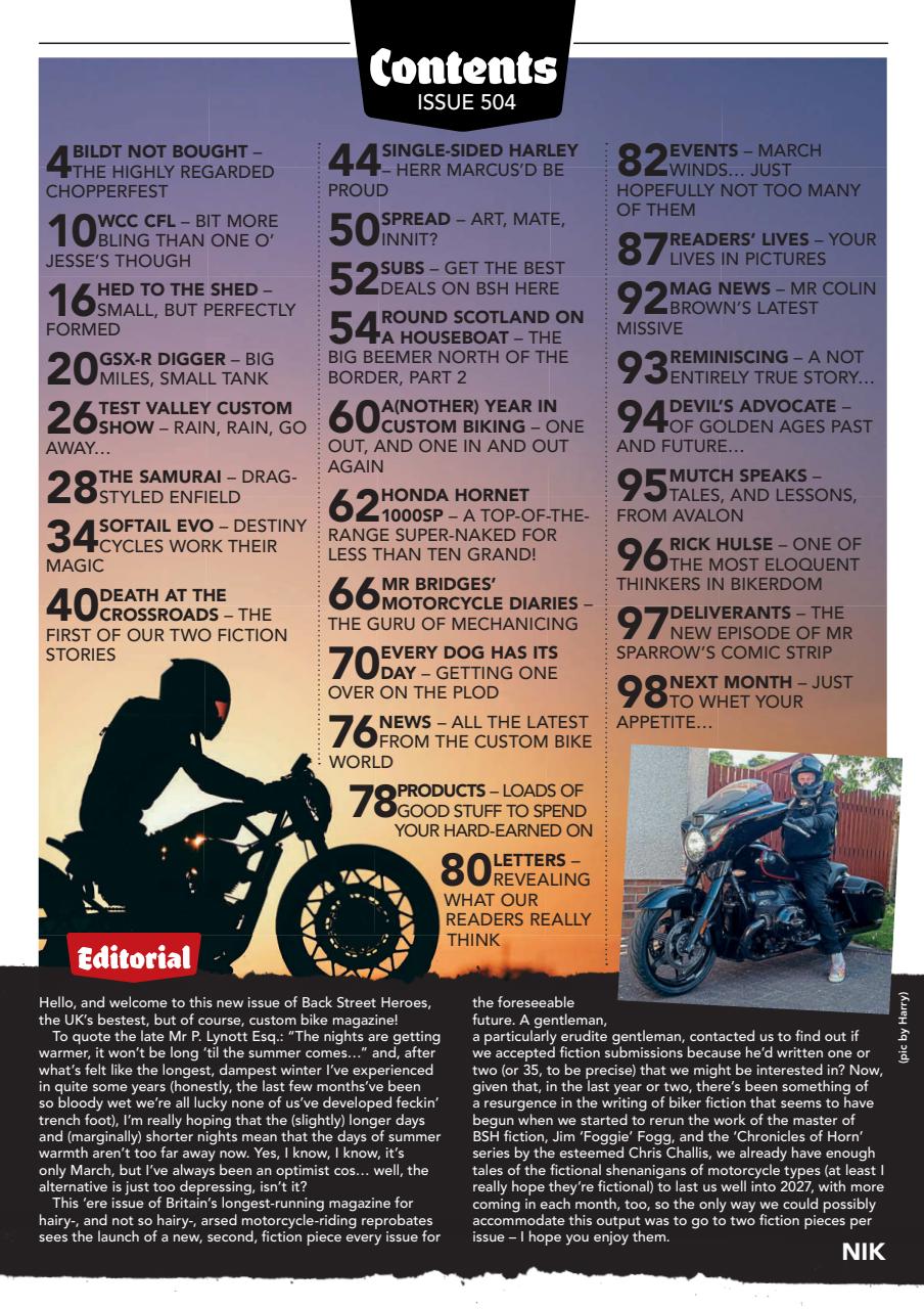 Back Street Heroes Preview Pages