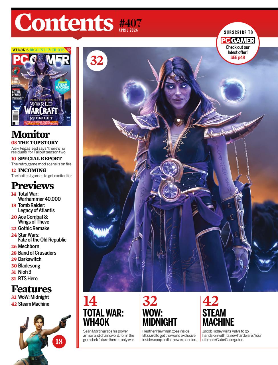 PC Gamer (US Edition) Preview Pages