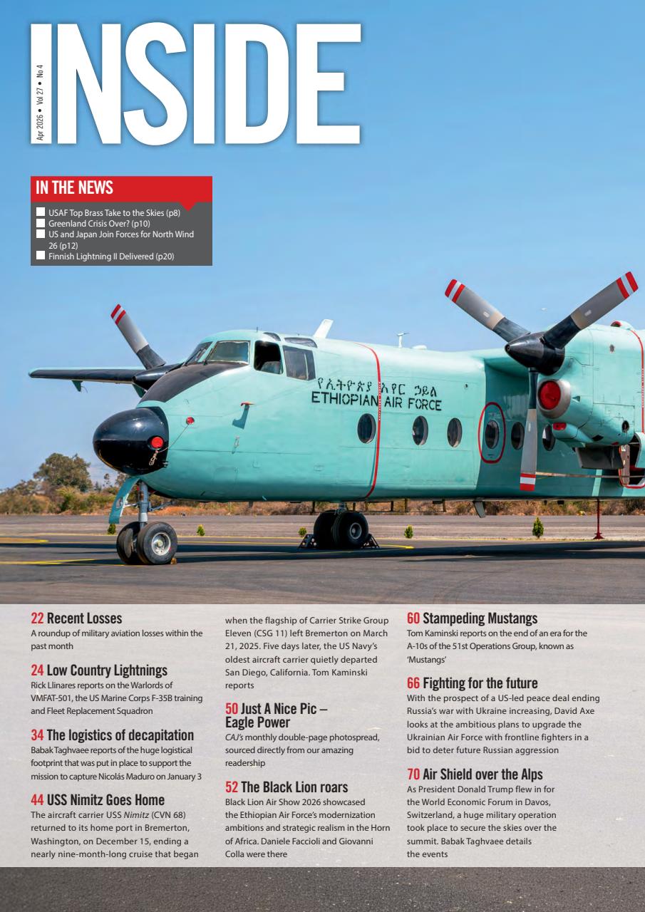 Combat Aircraft Journal Preview Pages