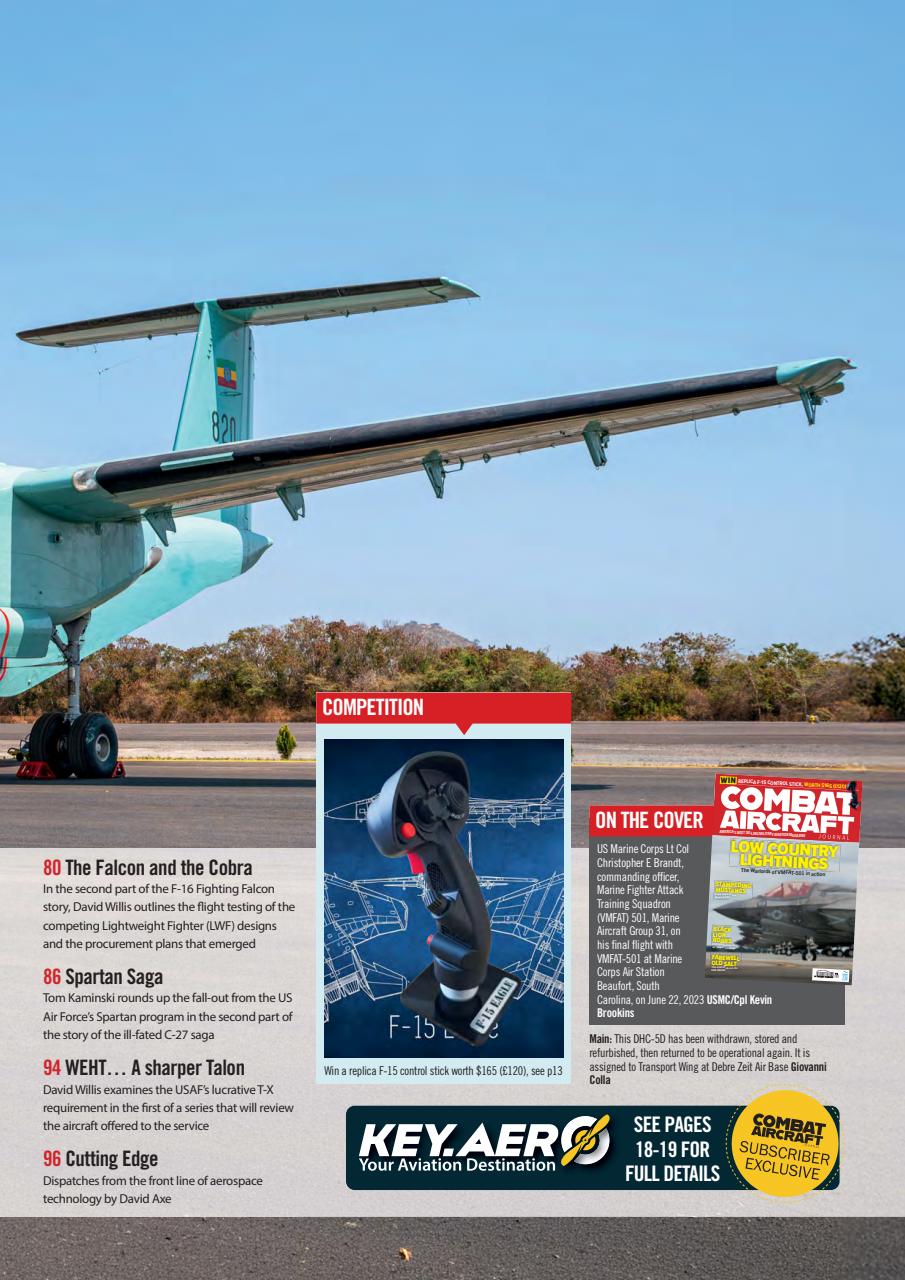 Combat Aircraft Journal Preview Pages