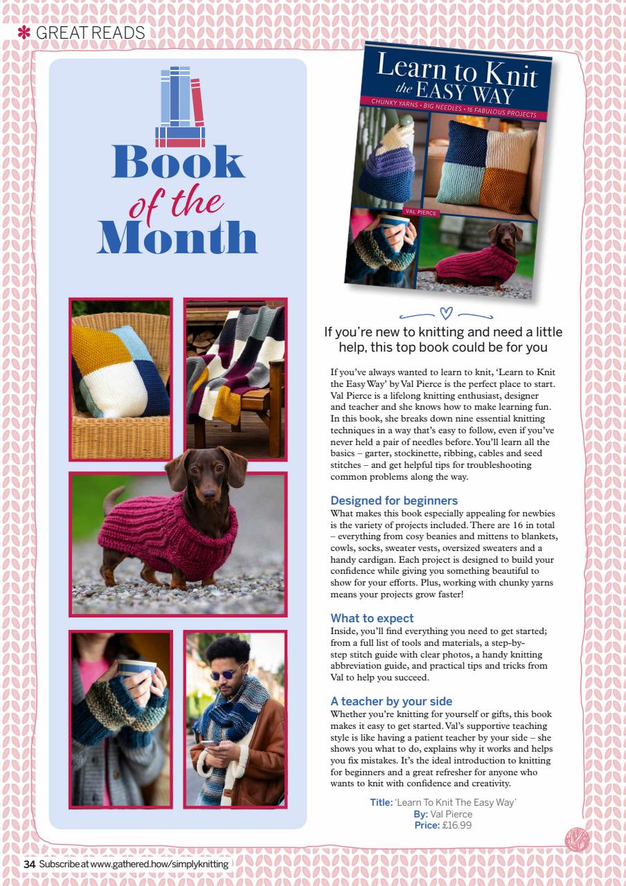 Simply Knitting Preview Pages