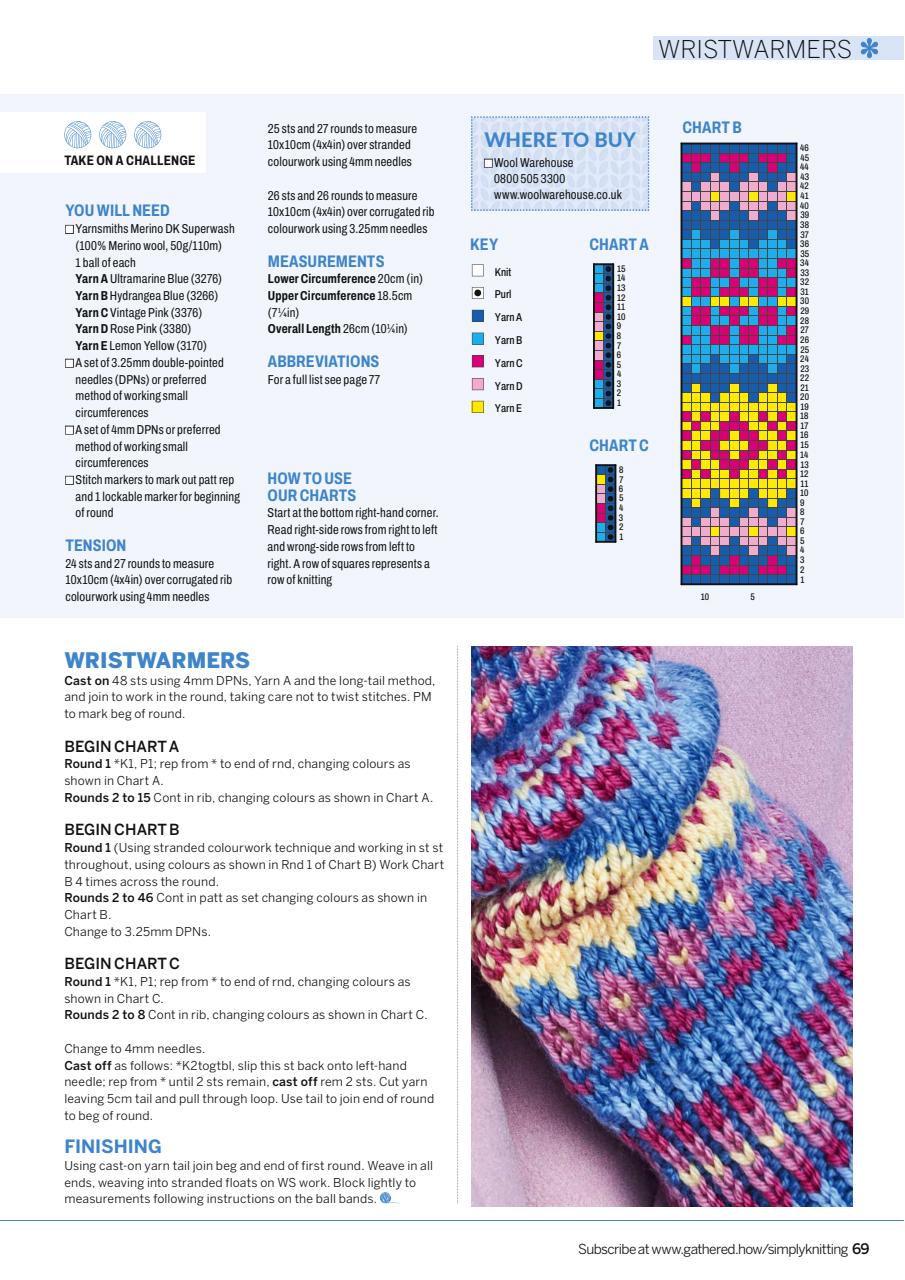 Simply Knitting Preview Pages