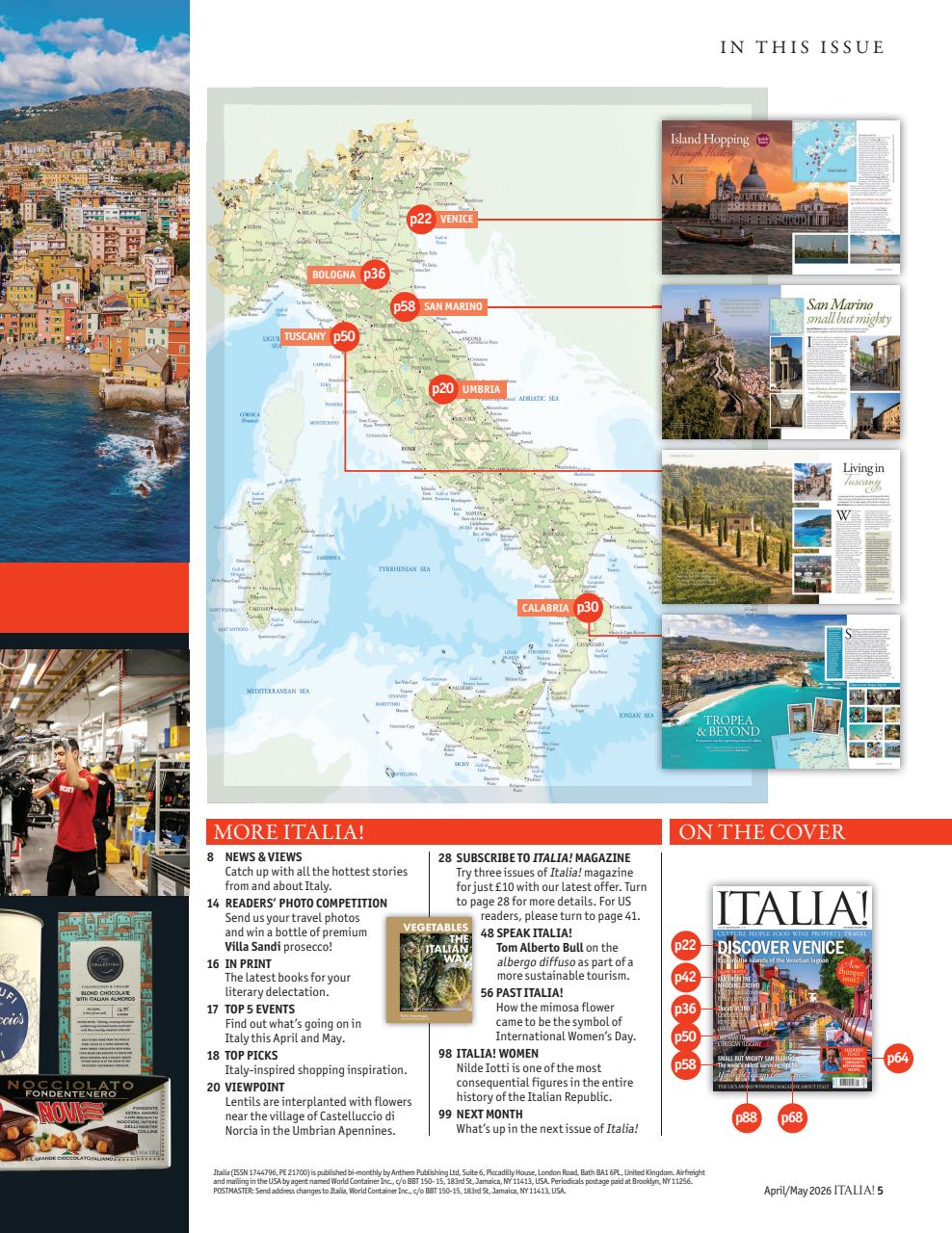 Italia! Preview Pages