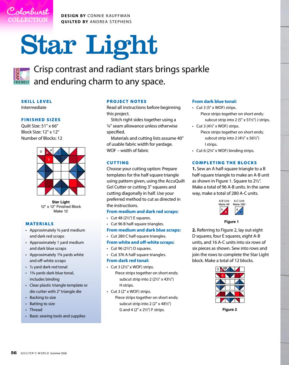 Quilter's World Preview Pages