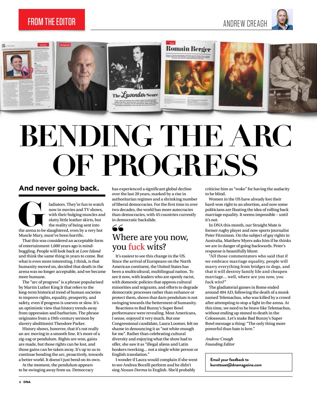 DNA Magazine Preview Pages