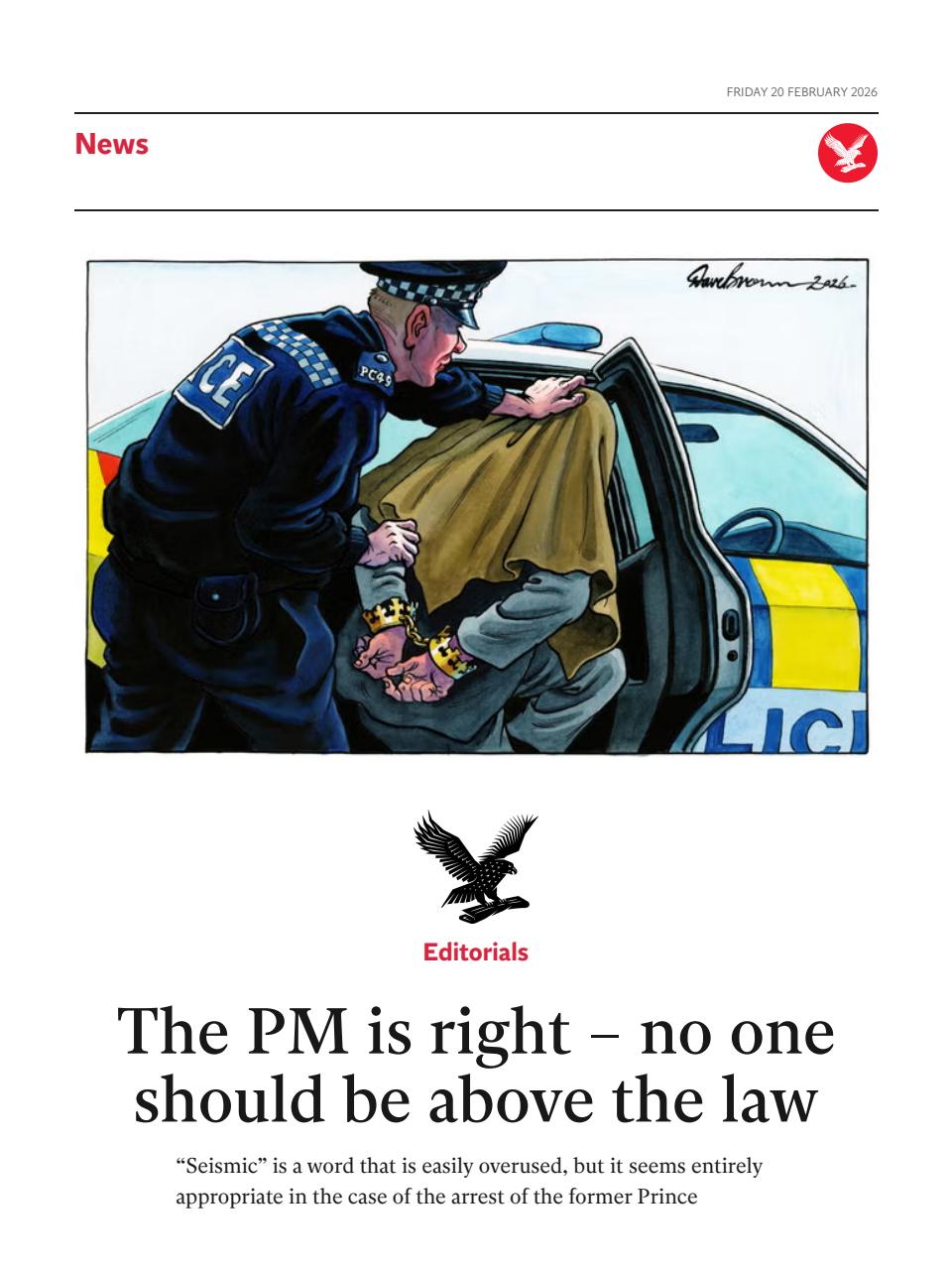 The Independent Daily Edition Newspaper Preview Pages