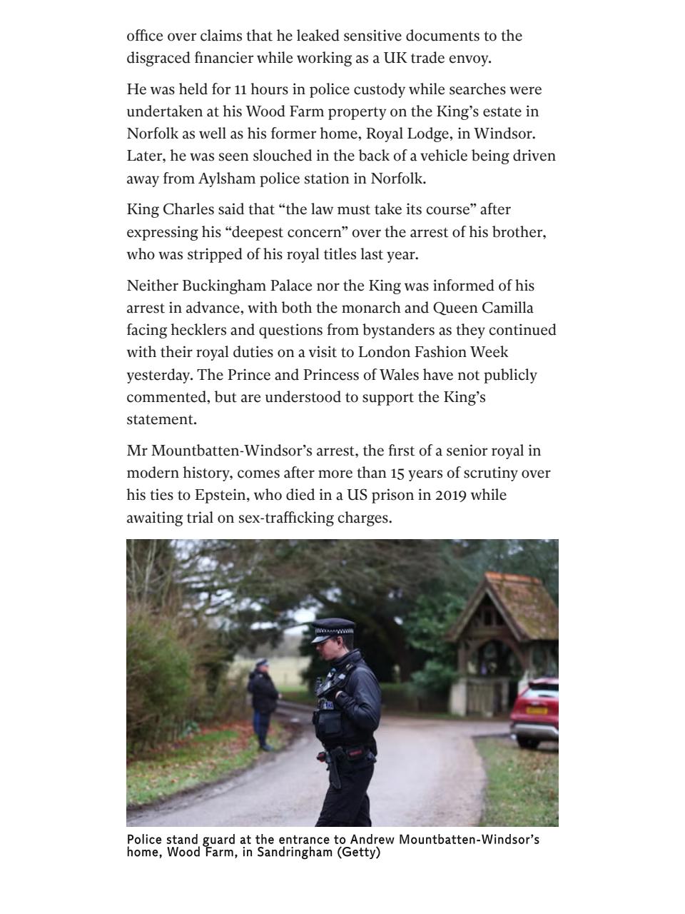 The Independent Daily Edition Newspaper Preview Pages