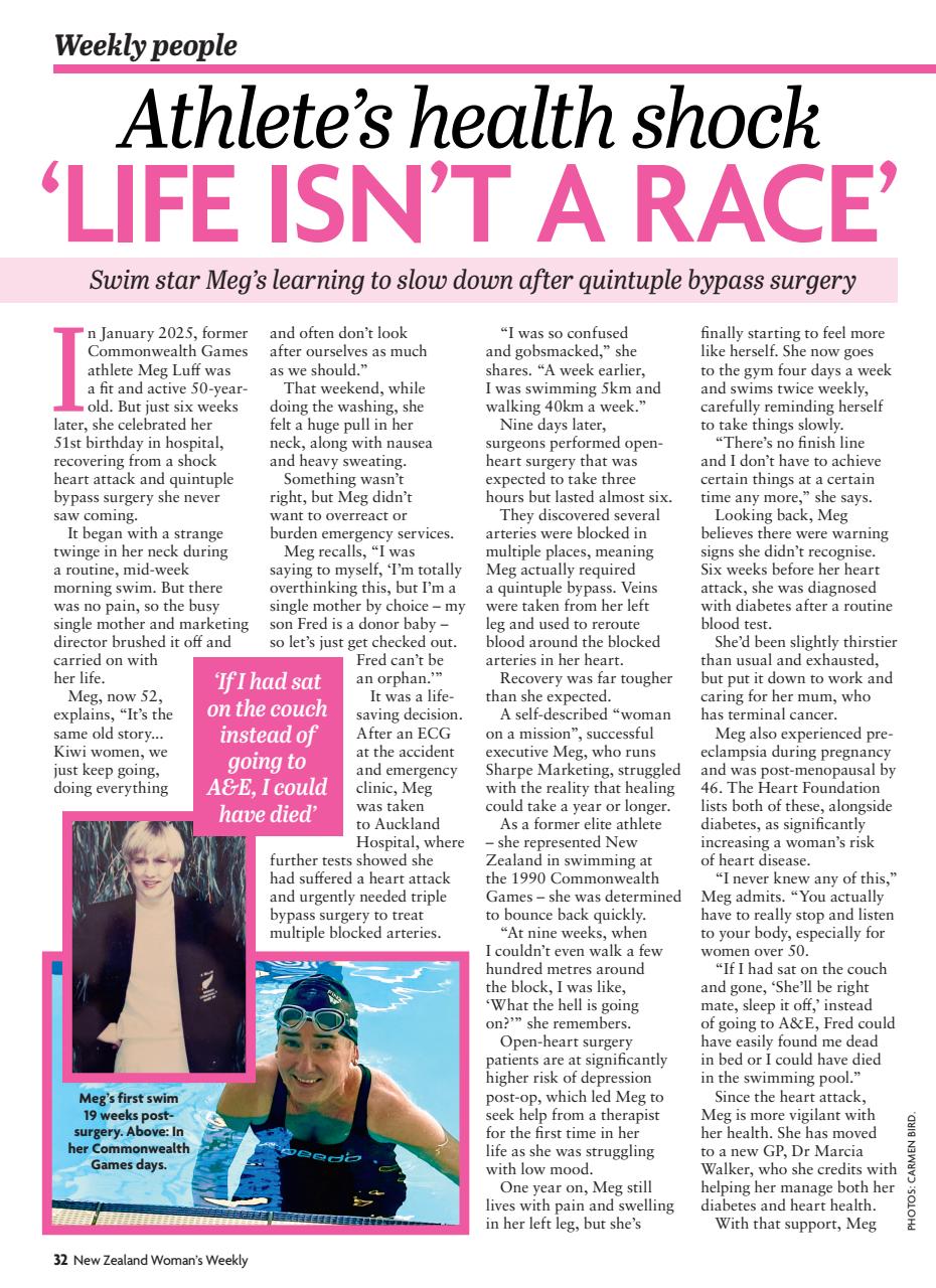 NZ Woman's Weekly Preview Pages