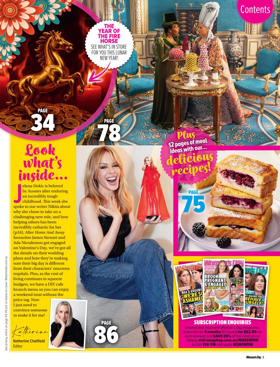 Woman's Day Australia Preview Pages