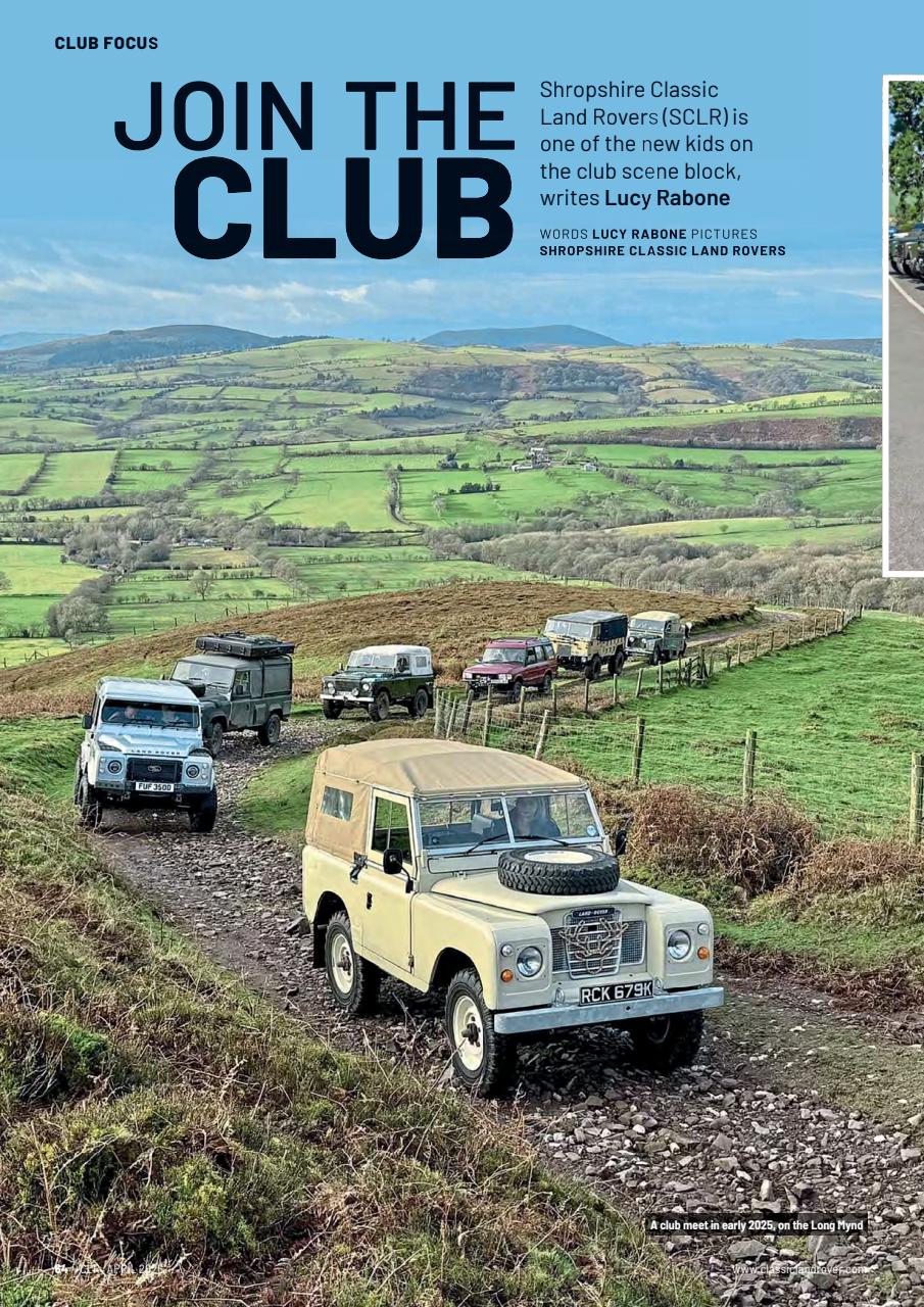 Classic Land Rover Magazine Preview Pages