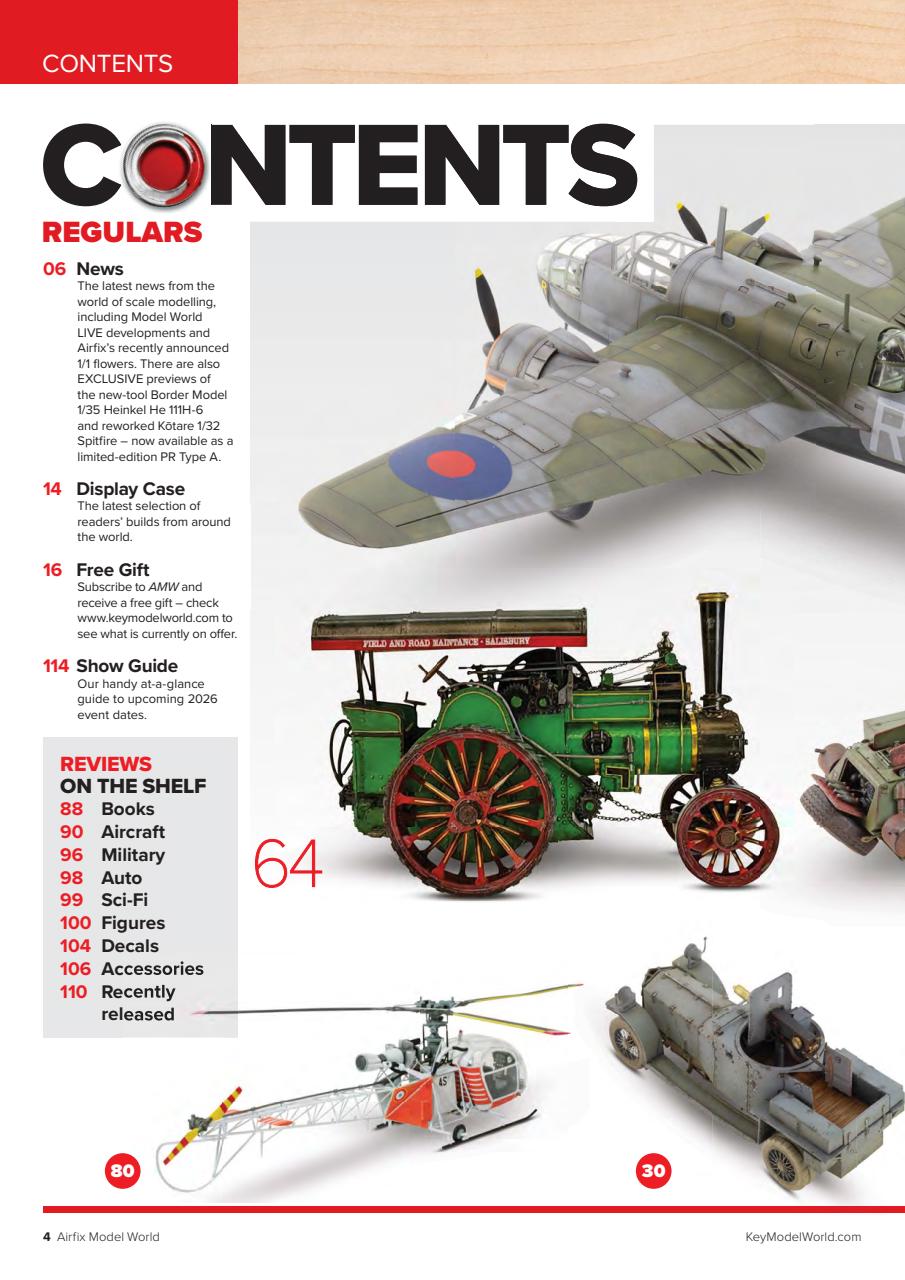 Airfix Model World Preview Pages