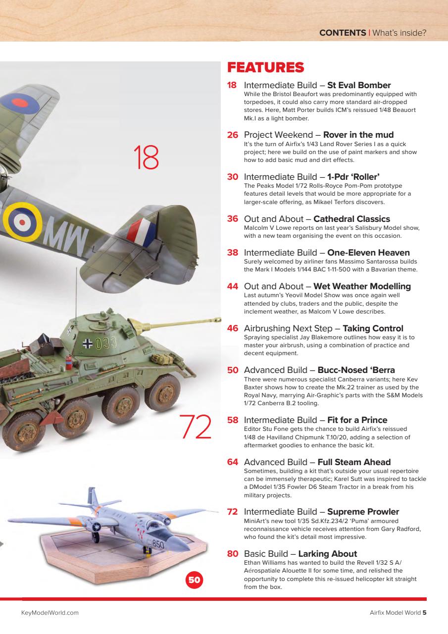 Airfix Model World Preview Pages