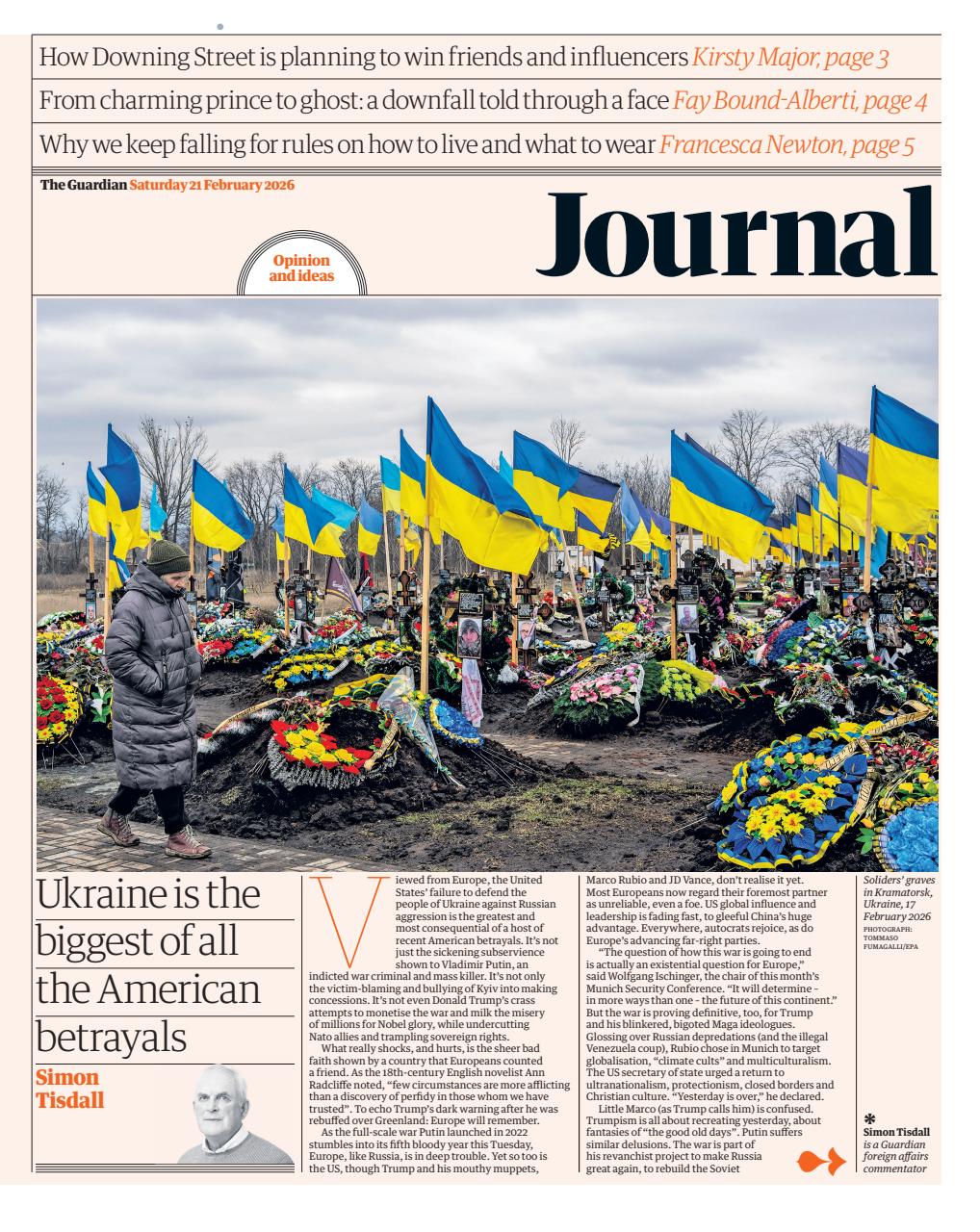 The Guardian Newspaper Preview Pages